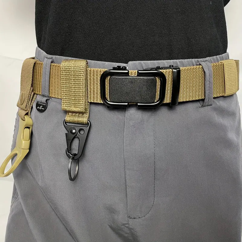 Multi-functional Men's Tactical Outdoor Training Belt