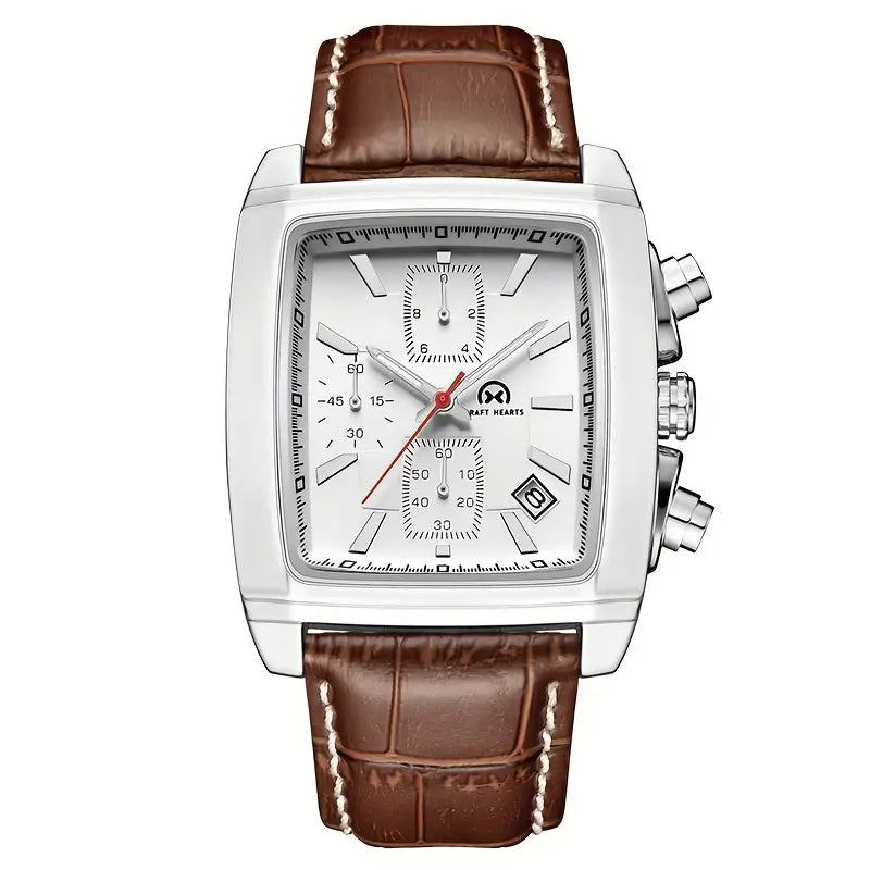 Vintage-Inspired Men's Quartz Watch