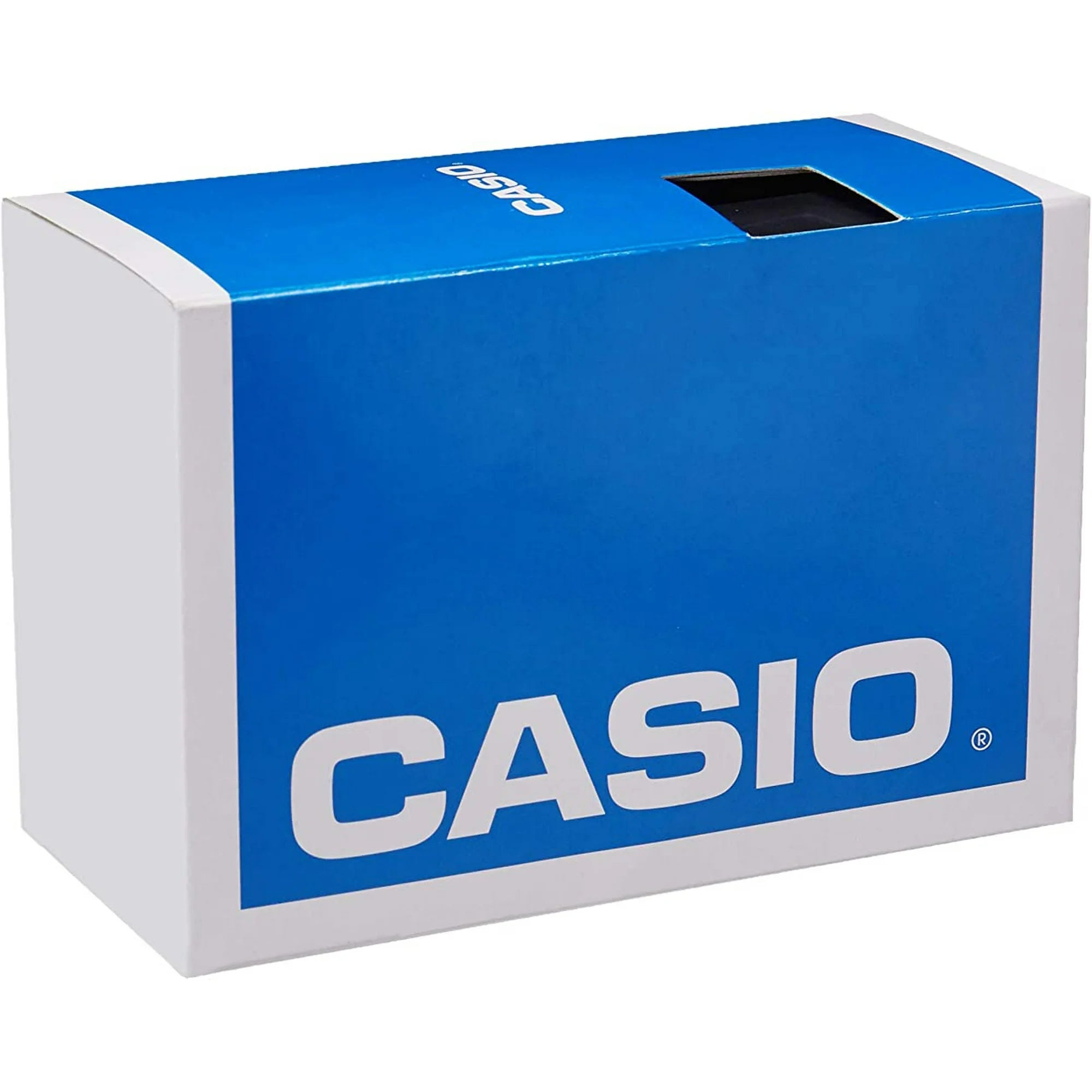 Casio Men's Classic Analog Watch, Black/White Accents