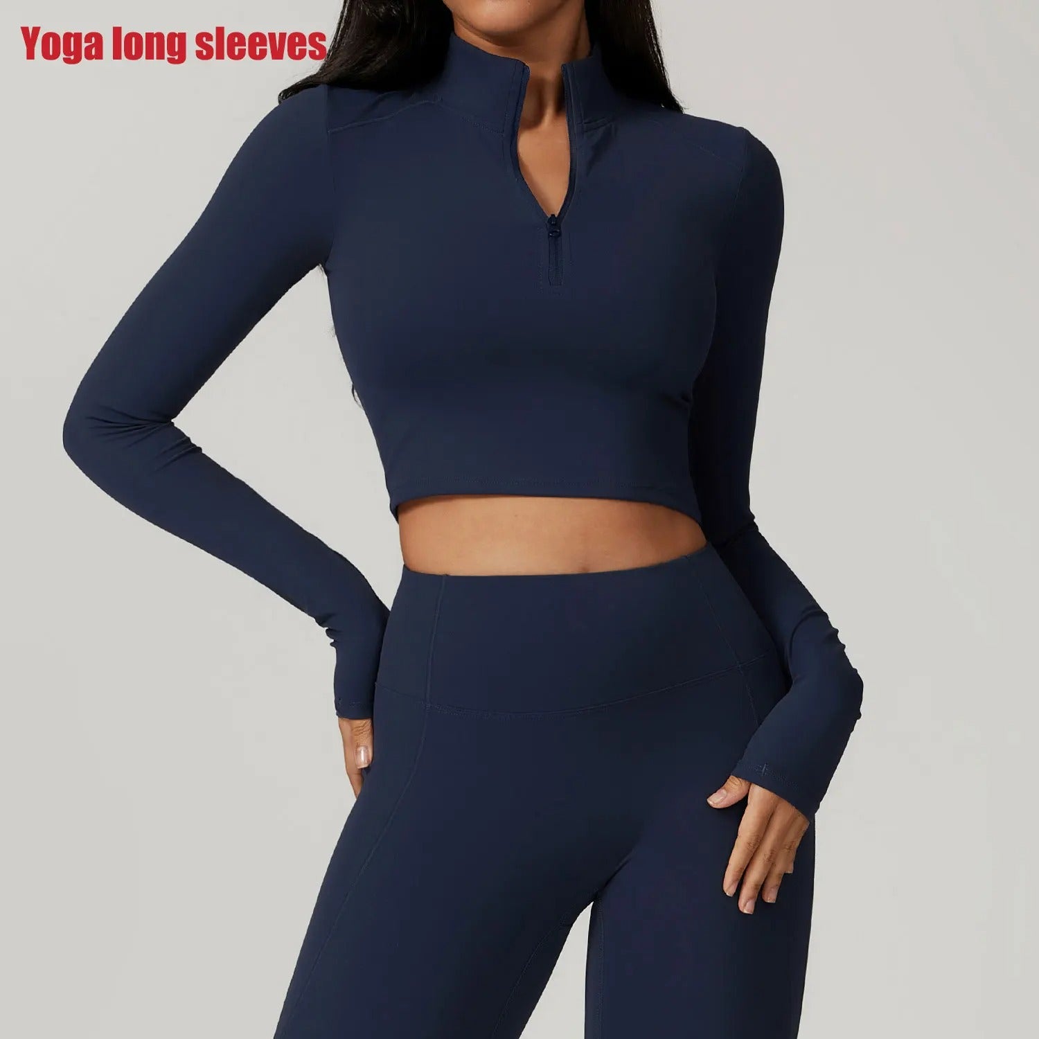 Women's Zipper Long Sleeve Sports Jacket
