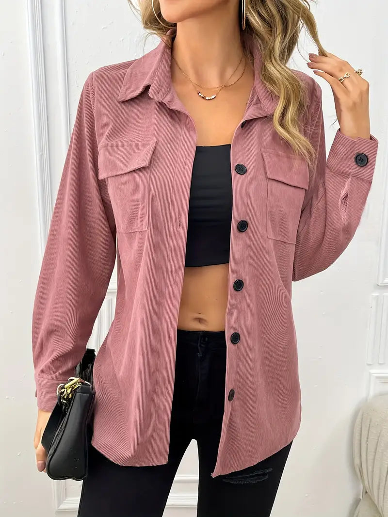Women's Chic Casual Corduroy Jacket