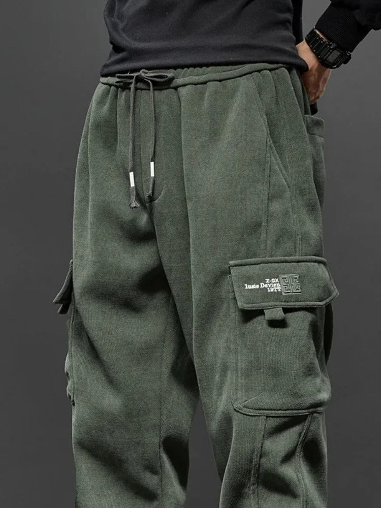 Men's Stretch Drawstring Harem Trousers