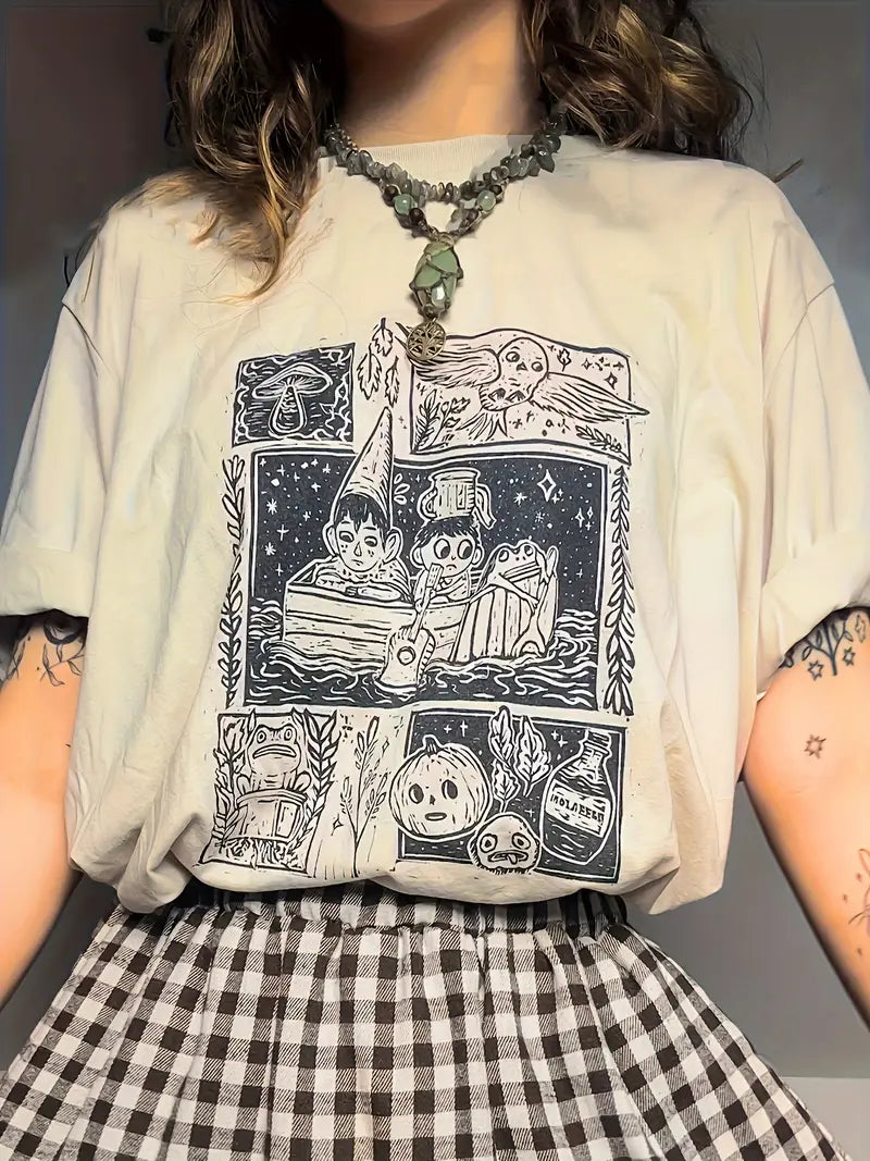 Soft Women's Casual Graphic Tee