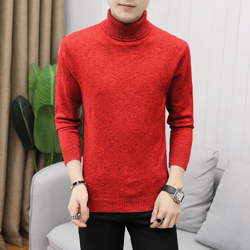 Men's Slim Fit Turtleneck Sweater