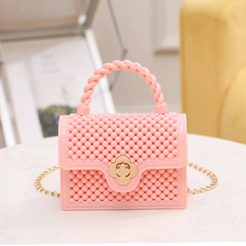 Women'S Fashion PVC Chain Crossbody Bag DIY Mini Handbag