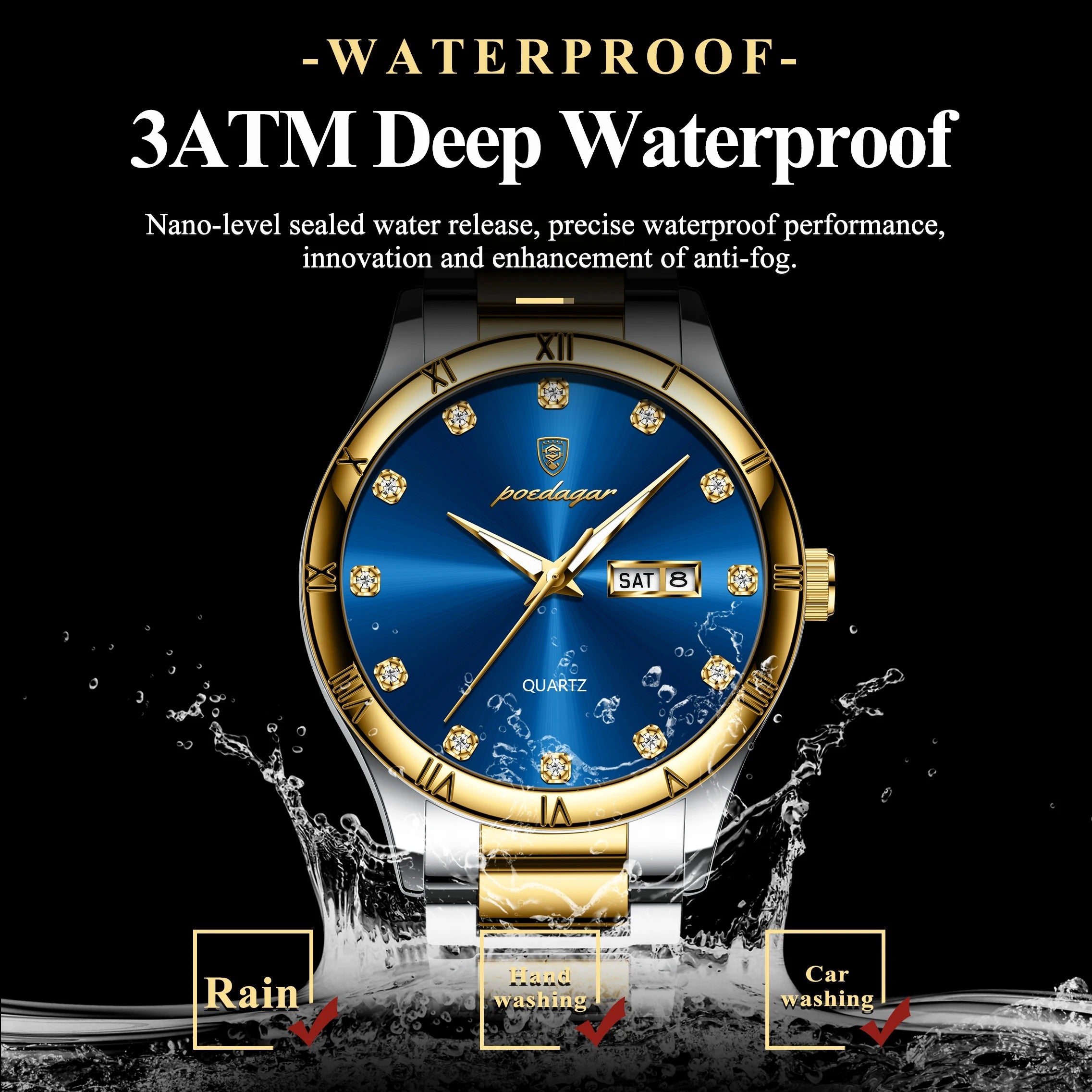 Luxury Men's Quartz Watch