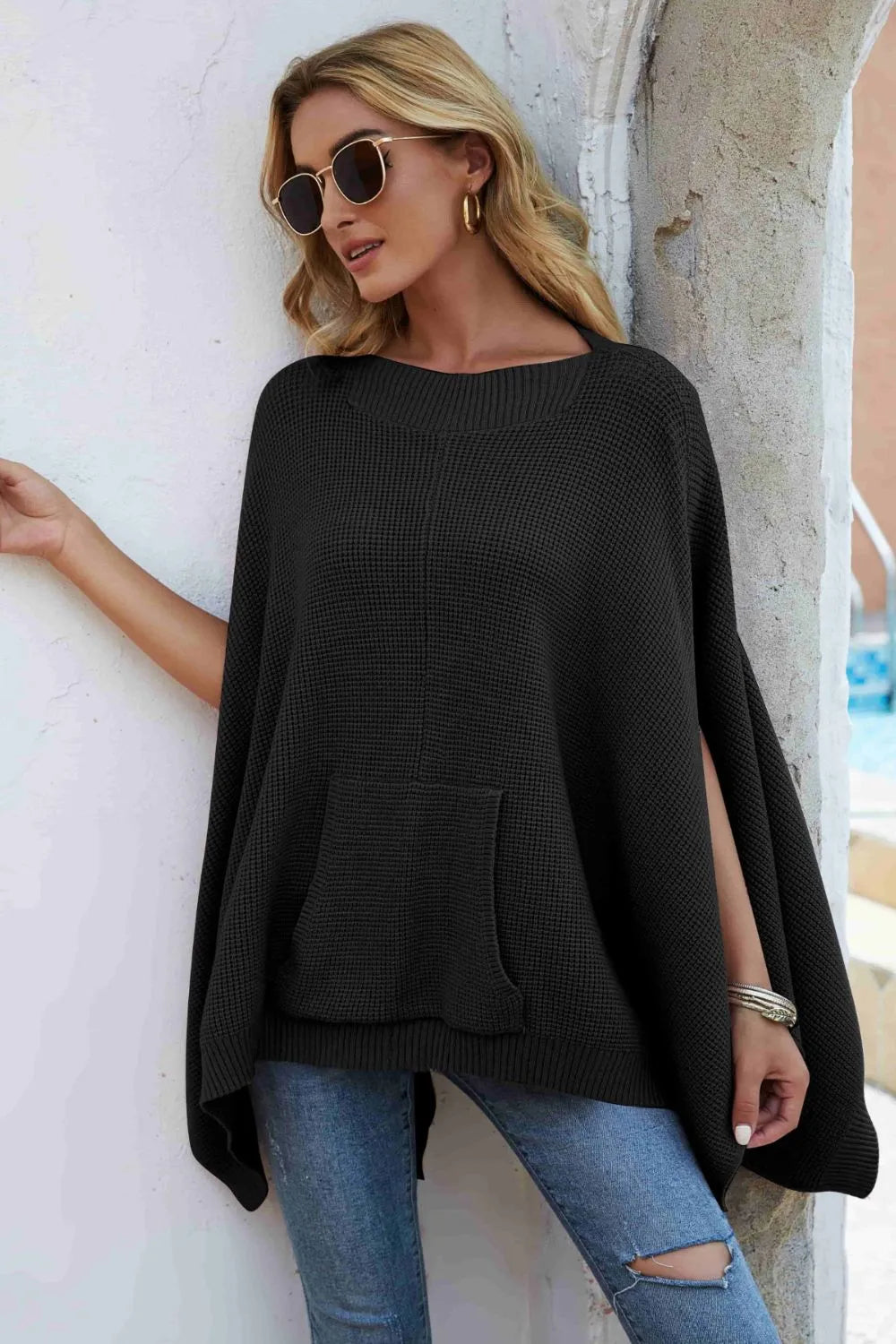 Twisted Round Neck Sweater