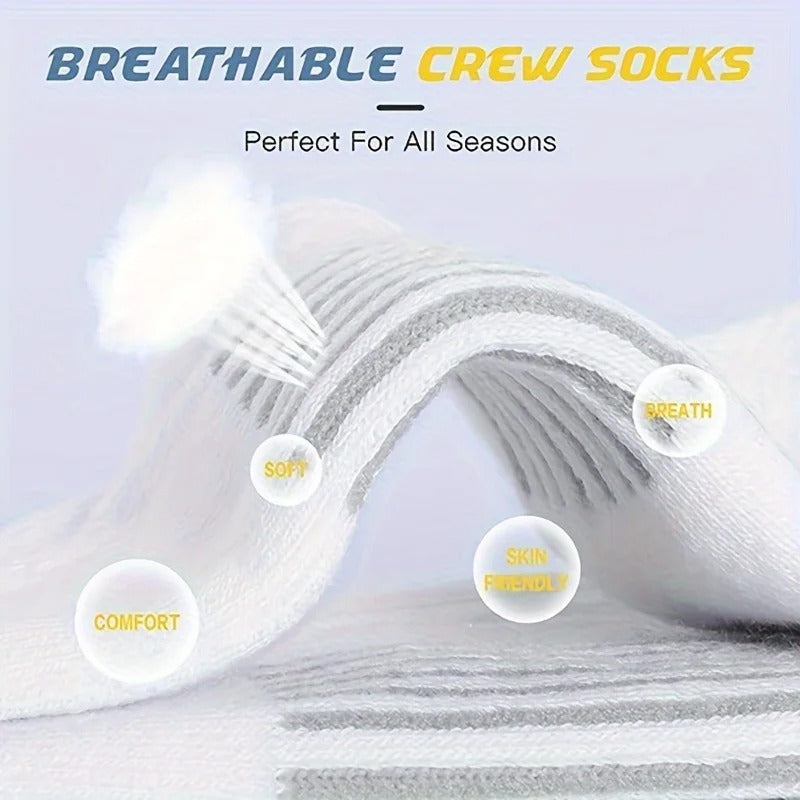 Men’s Outdoor Gym Grip Socks – 20 Pairs Black