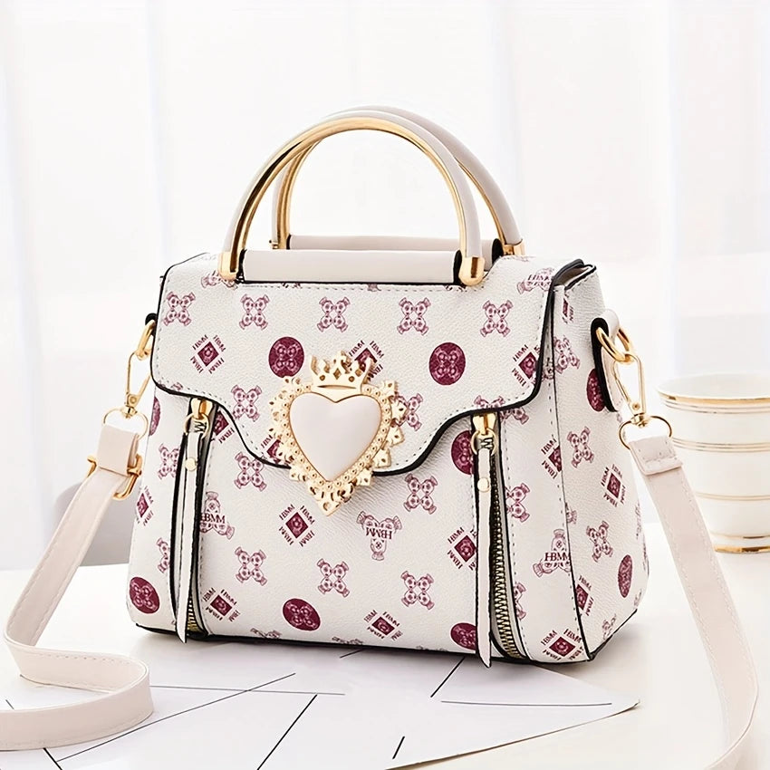 Fashionable Heart-shaped Women'S Bag