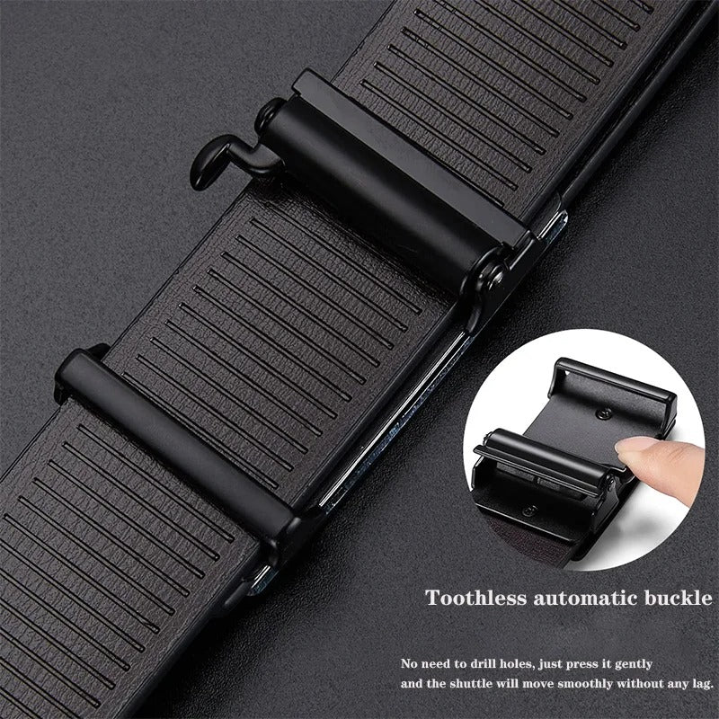 Men's Luxury Automatic Leather Belt
