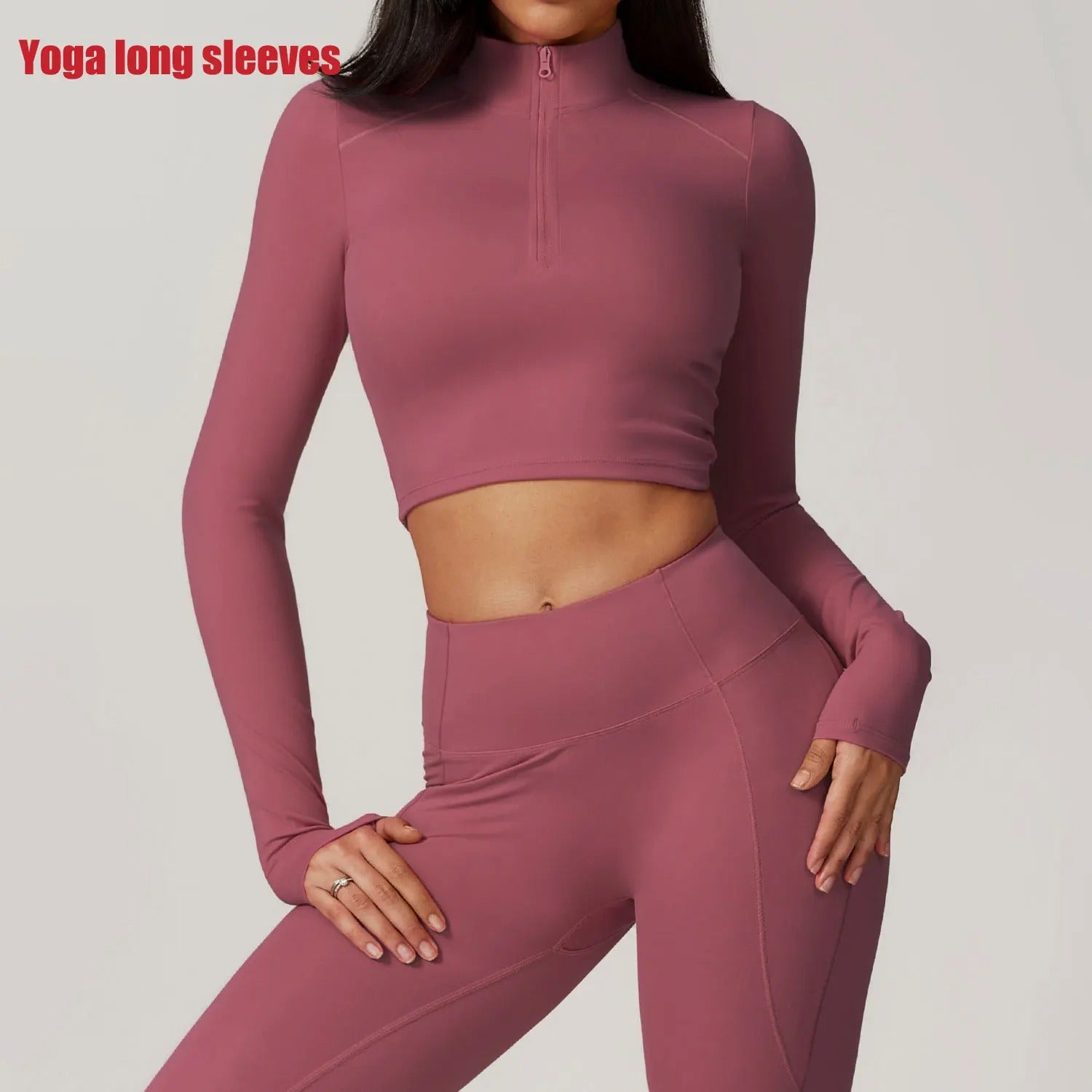 Women's Zipper Long Sleeve Sports Jacket