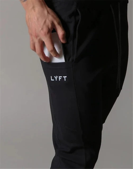 Piping Stretch Athletic Fit Jogging Trousers