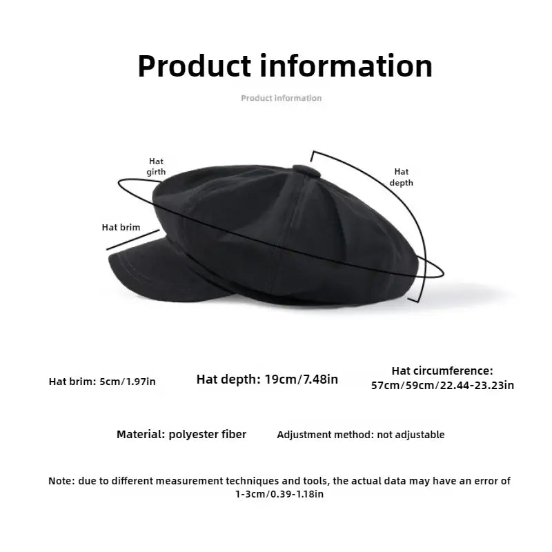 Men's Trendy Retro Beret Cap