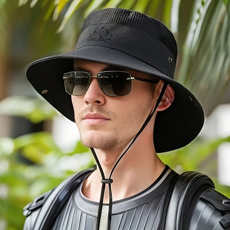 Men's Foldable Mesh Breathable Sun Hat