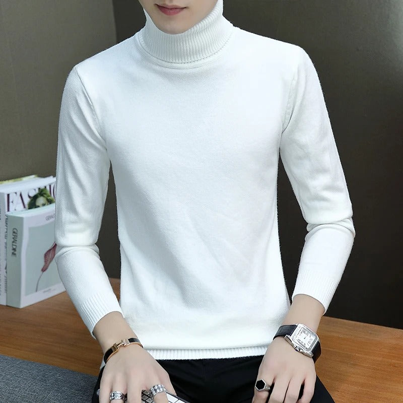 Men's Slim Fit Turtleneck Sweater