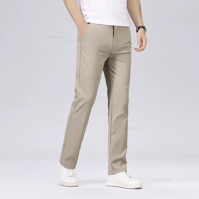 Men’s Classic Straight-Leg Chino Pants