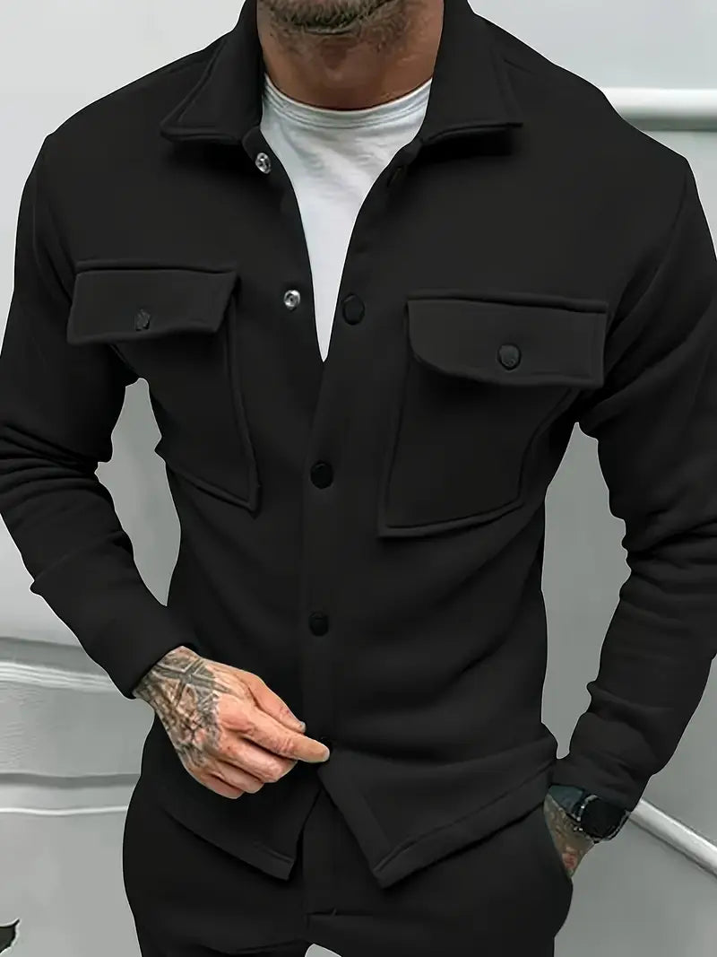 Men's Casual Lapel Jacket