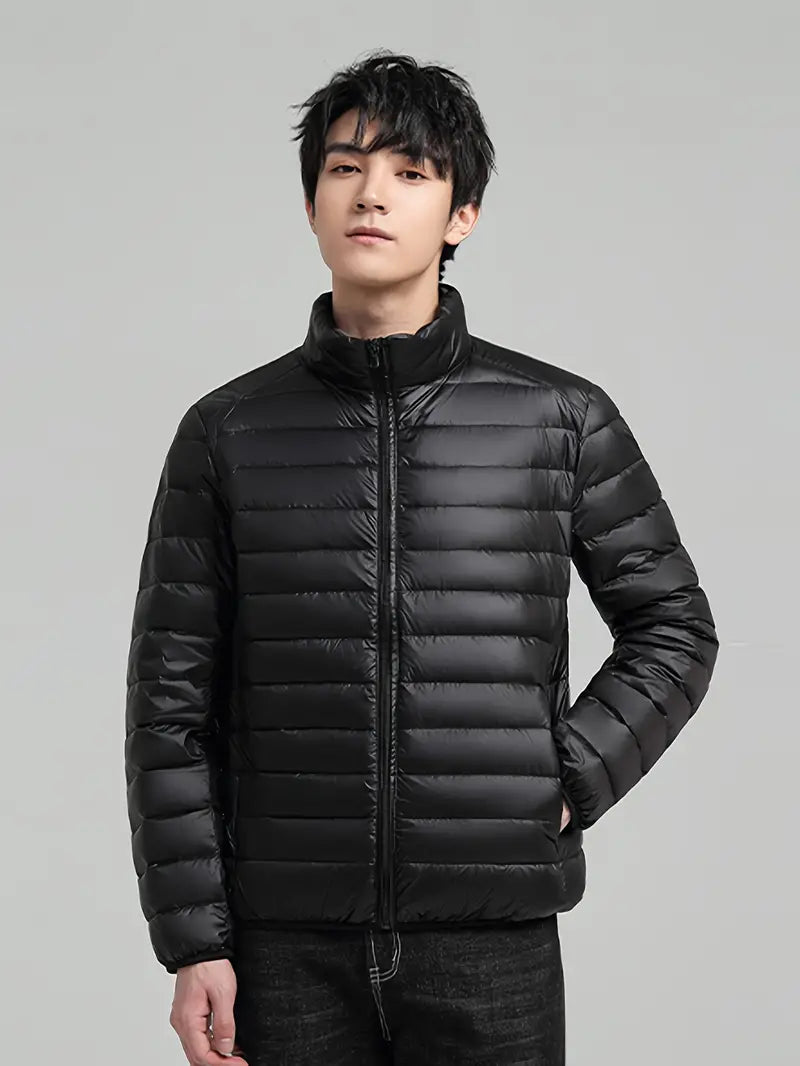 Fashionable and Warm Men's Lightweight Jacket