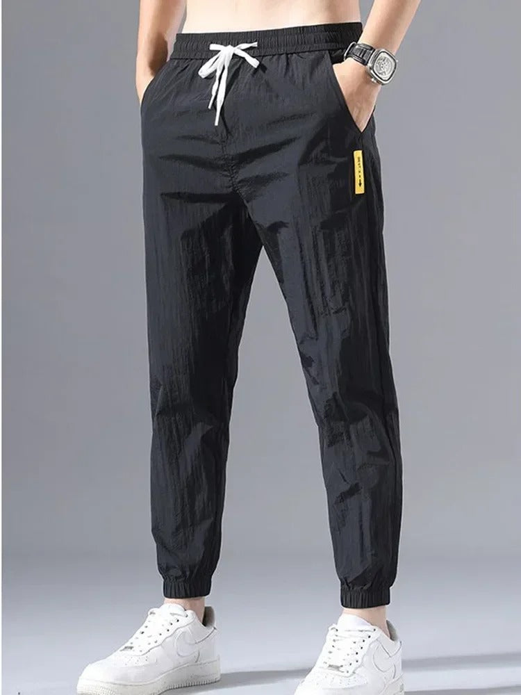 Men's Thin Slim Jogger Trousers