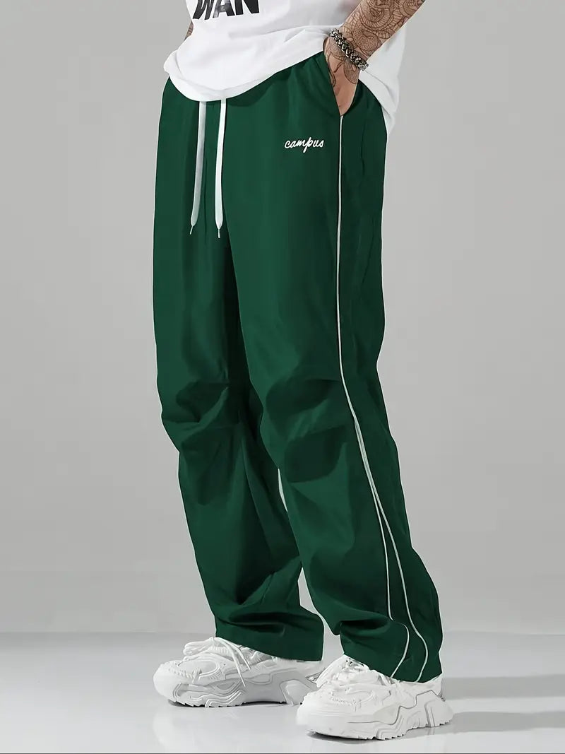 Men's Striped Sports Slacks