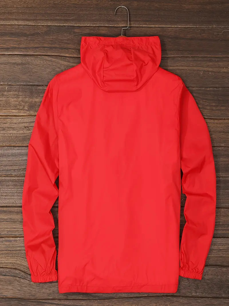 Men's Lightweight UV Protection Hooded Jacket