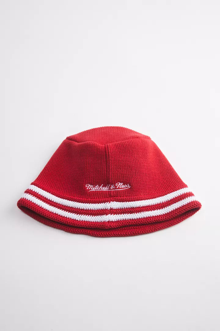 Mitchell & Ness Chicago Bulls NBA Knucket Knit Bucket Hat