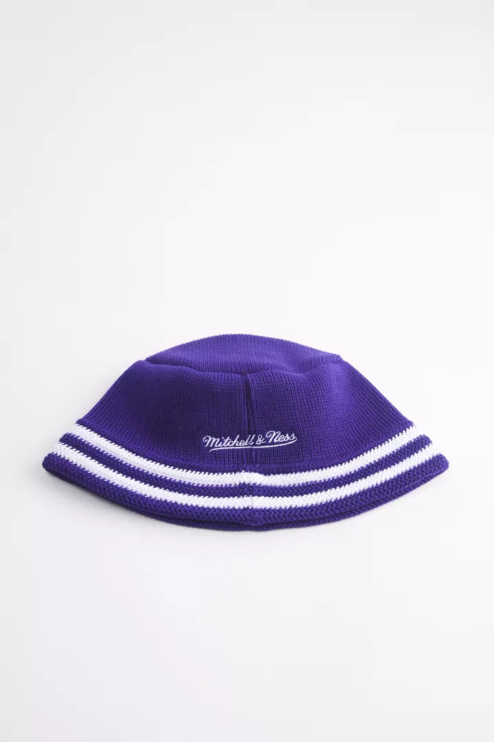 Mitchell & Ness Los Angeles Lakers NBA Knucket Knit Bucket Hat