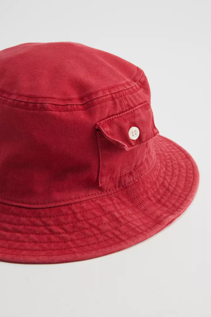 Cargo Bucket Hat Red