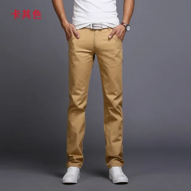 Men’s Cotton Slim Fit Chino Pants