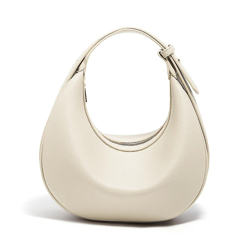 FOXER Small Half-Moon Shoulder Bag