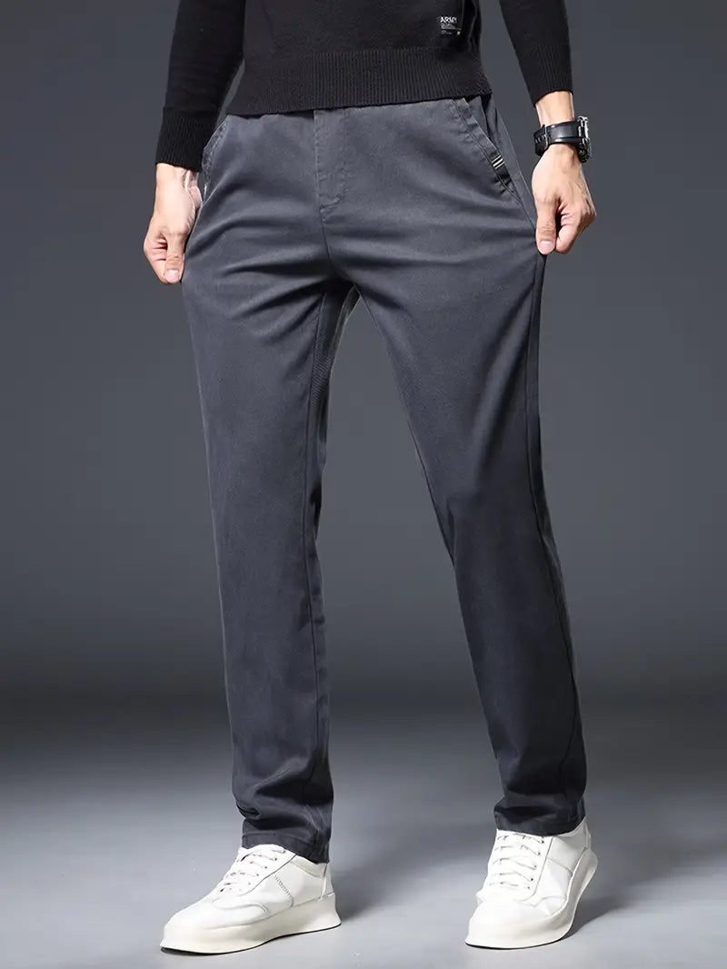 Men’s Slim-Fit Straight-Leg Chino Pants
