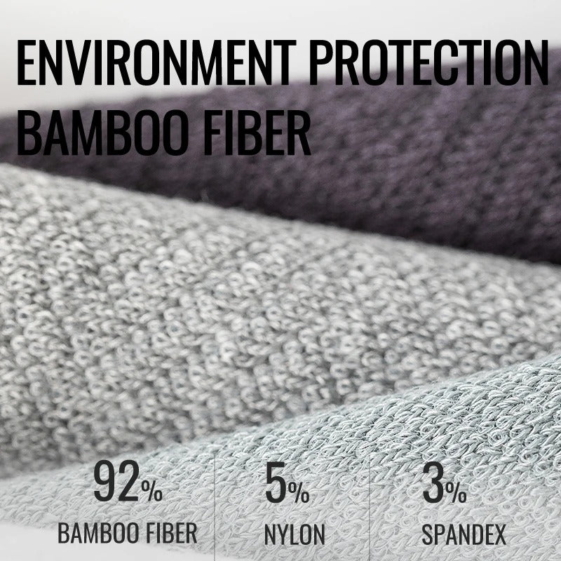 Men’s Ice Silk Bamboo Ankle Socks – 5 Pairs