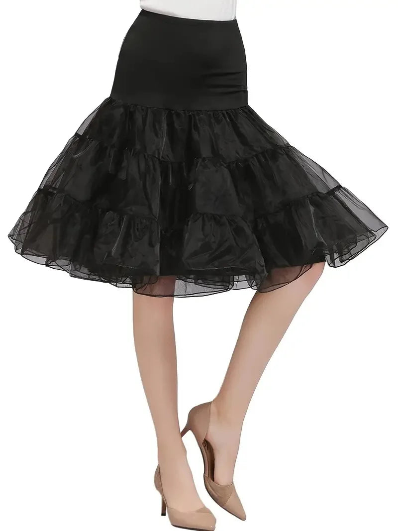 Women’s 50s Vintage Tulle Petticoat