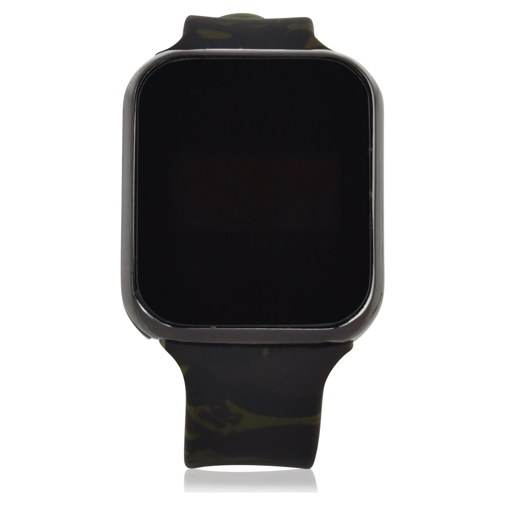 George Adult Male Silicone Wristwatch in Color Gun Metal