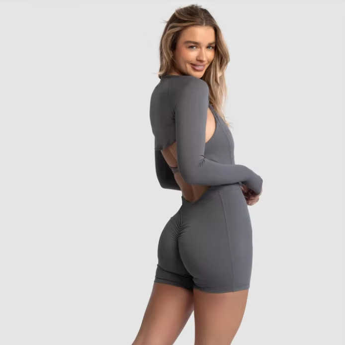 Women's Hollow Out Workout Set