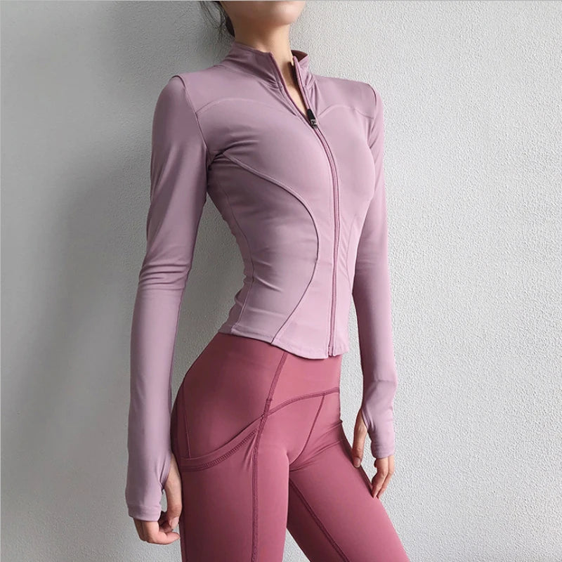 Women's Quick-Dry Running & Yoga Jacket