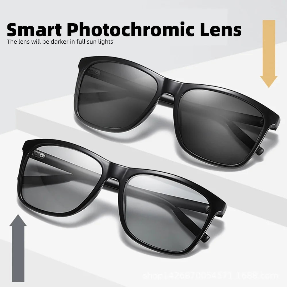 VIVIBEE Color Change Photochromic Polarized Sunglasses