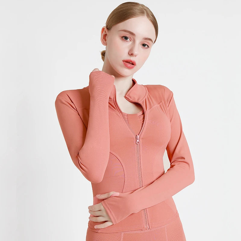 Women's Quick-Dry Running & Yoga Jacket