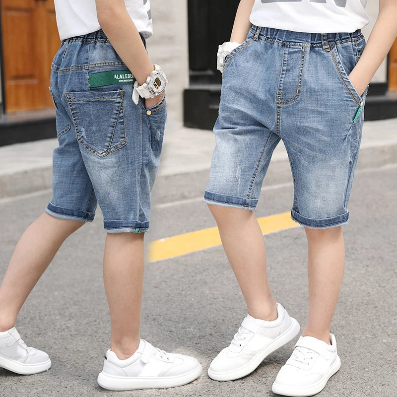 IENENS Boys' Summer Denim Shorts