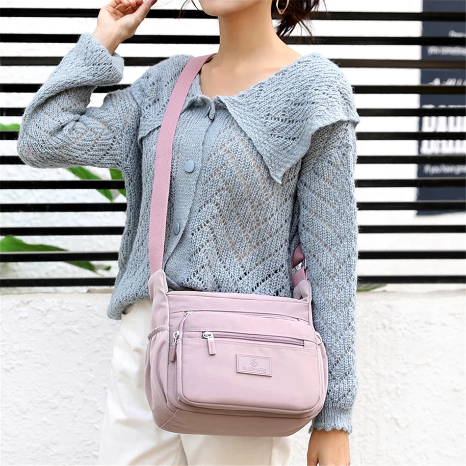 Summer Style Multi-pocket Crossbody Bag for Women