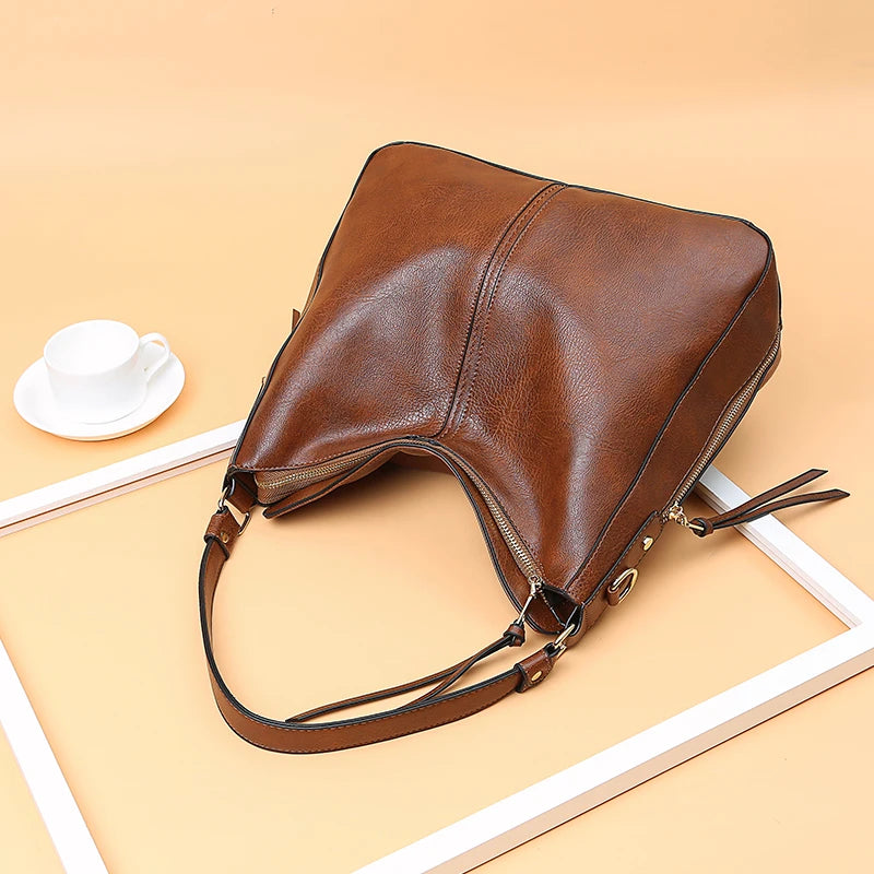 DIDABEAR Leather Hobo Bag for Women
