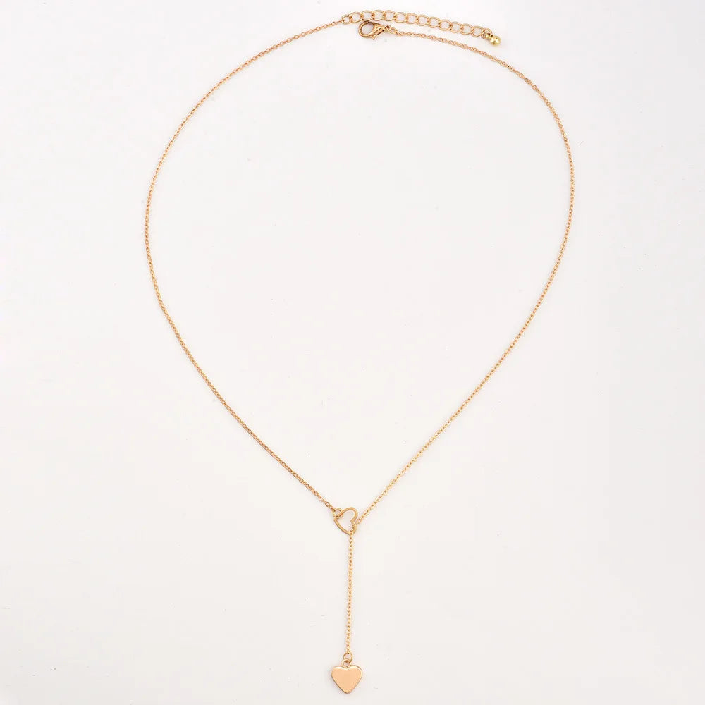 Europe & USA Popular Peach Heart Necklace