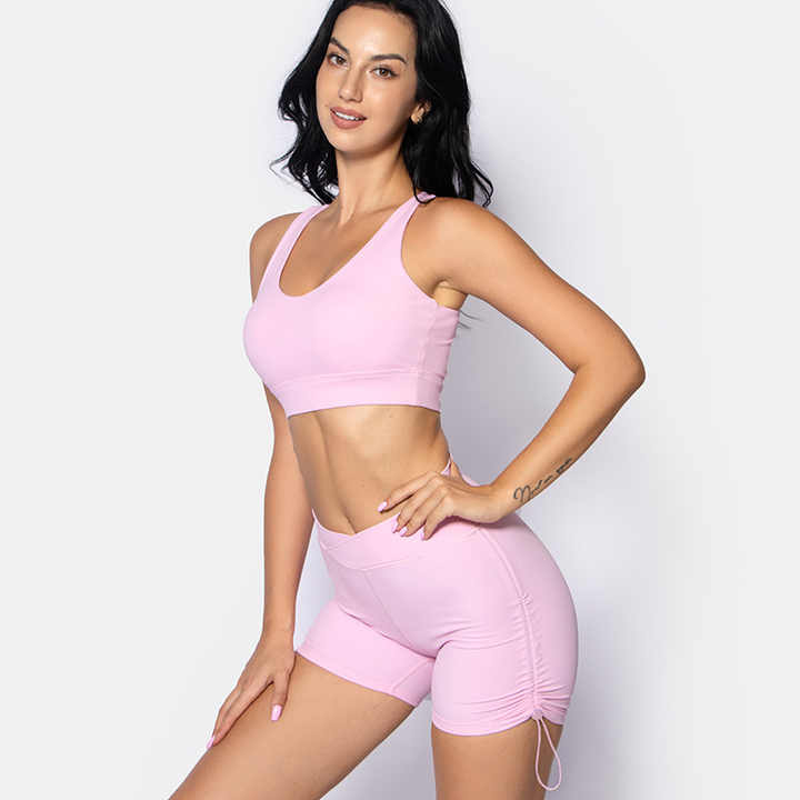 Women’s Yoga Bra & Shorts Set