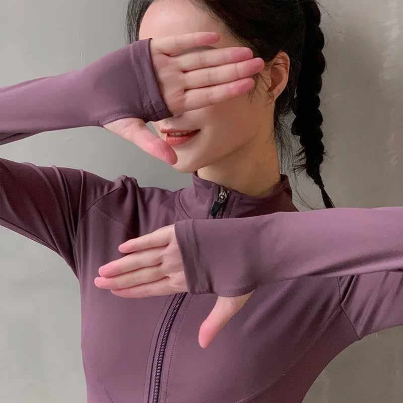 Women's Quick-Dry Running & Yoga Jacket