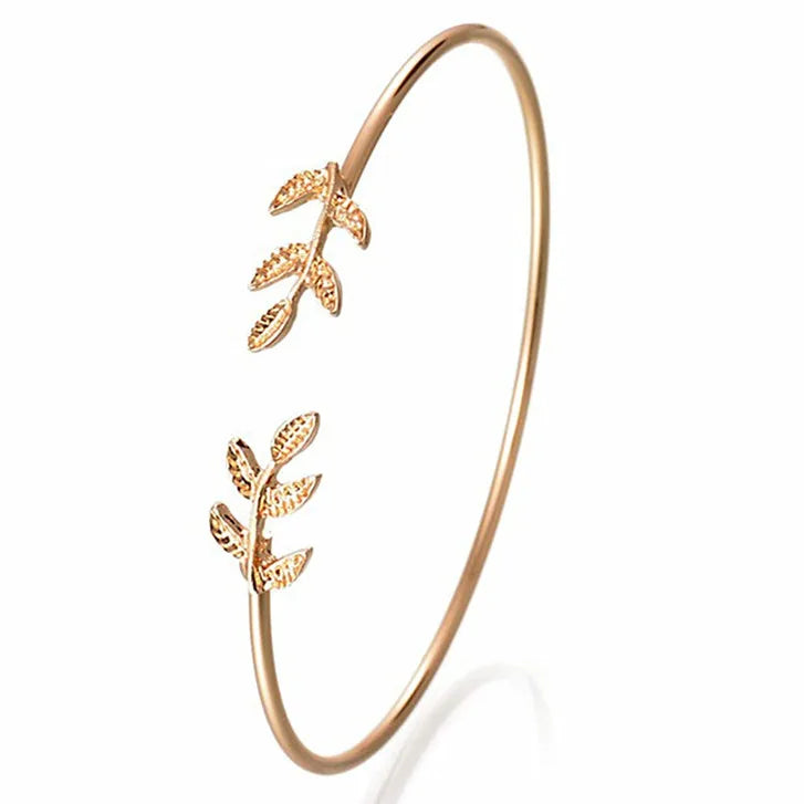 New Leaf Punk Cuff Bracelet