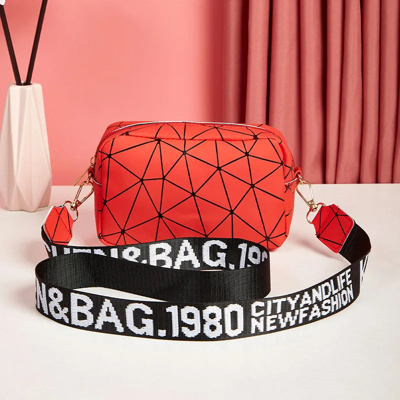 Yogodlns Fashion Laser Crossbody Messenger Bag