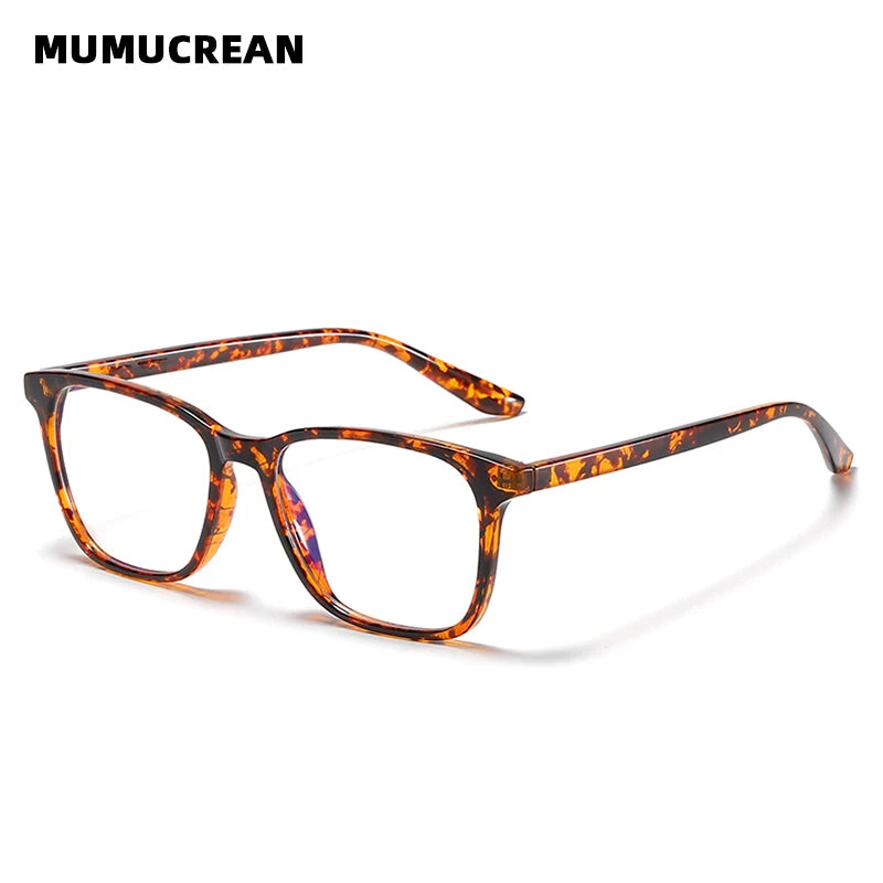 New TR90 Anti-Blue Retro Square Glasses
