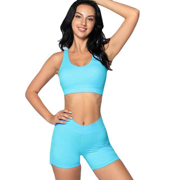 Women’s Yoga Bra & Shorts Set