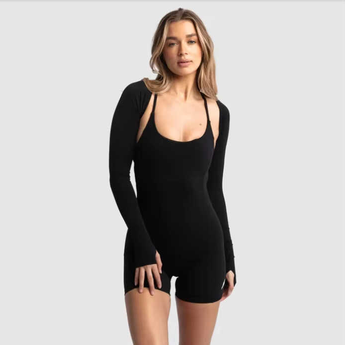 Women's Hollow Out Workout Set