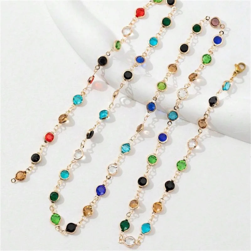 Bohemian Colorful Y-Shaped Necklace